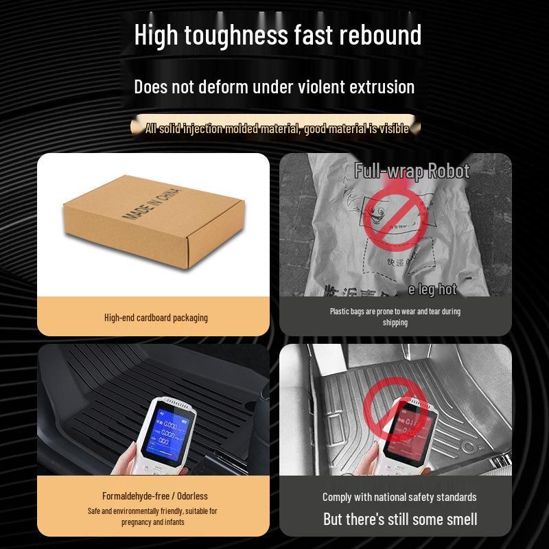 Leapmotor C11 C10 C01 C16 TPE Full Coverage Floor Mats - 24 Model Compatible Car Accessories