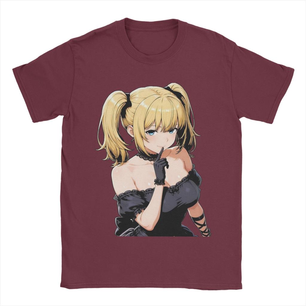 Men T Shirt Grok Ani Sticker Waifu Anime  T-Shirts Hipster Summer Tee Shirt Aesthetic Casual Cotton Clothes Birthday Gift