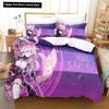 Game Honkai Impact 3 Beddengoed Set Eenpersoons Twin Volledig Queen King Maat Bedset Volwassen Jongen Slaapkamer Dekbedovertrek Sets Anime Hoeslaken Set