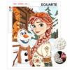 Pearl Painting Anna and Olaf DIY Pearl Painting Gem Art Pearl Dot Painting Picture Crafts Adult Beginner Gifts Home Decor