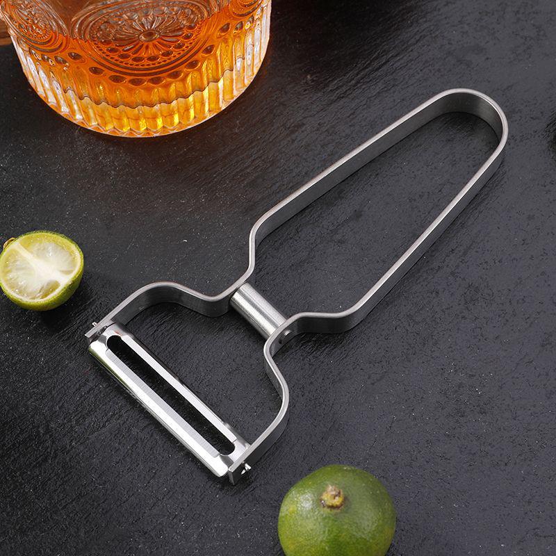 Multifunktionaler Schäler & Obstschaber aus Edelstahl für Kartoffeln, Karotten, Melonen und mehr