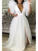 European & American Loose Swing Mesh Dress, Large Size, Spring & Summer 2021 Collection.