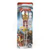 Lilpang Marvel Essstäbchen für Kinder, Iron Man, stereoskopische Korrektur, Edelstahl, Gelb, 1 Stück