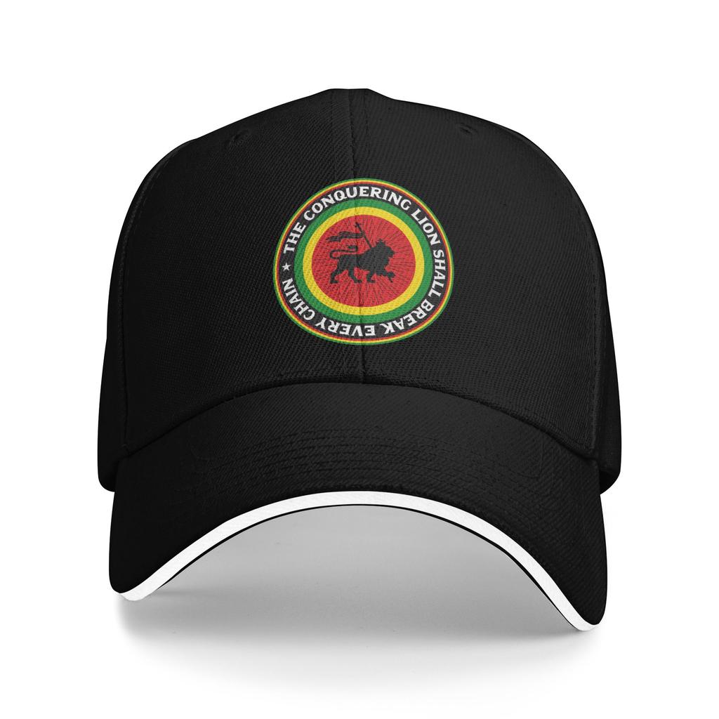 Custom Fashion Rastafari Rasta Lion Of Judah Baseball Cap Unisex Women Adjustable Adult Jamaica Flag Dad Hat Spring Sun Hat