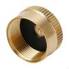 Propane Cylinder Cap Sealed Refill Adpater Easy Installation Gas Tank Brass