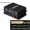 ZK Series HD VGA Fiber Optic Extender with Audio & USB