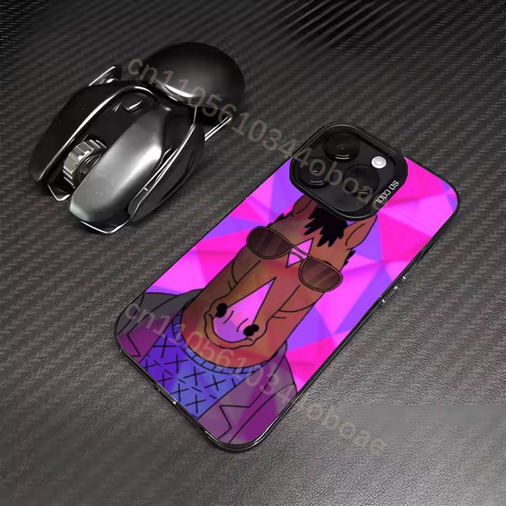 B-Bojack cartoon H-Horseman Phone Case For iPhone 17,16,15,14,13,12,11,Pro,MAX,Plus TPU Soft To Skin-friendly Cover