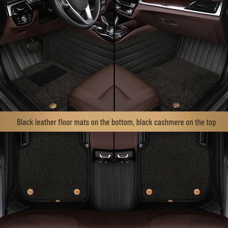 Coil Type Carpet-Style Floor Mats for Qoros 35 City SUV: Dirt-Resistant and Easy To Clean
