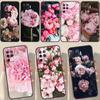 Peonies Beautiful Flower For OPPO Find X3 Lite X5 Pro A5 A9 A31 A53 S A83 A91 A93 A54 A74 A94 A15 A16 A52 A72 Case