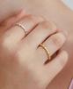 Tatiana (Silver 925) Volume Egg Line Ring Cr1832