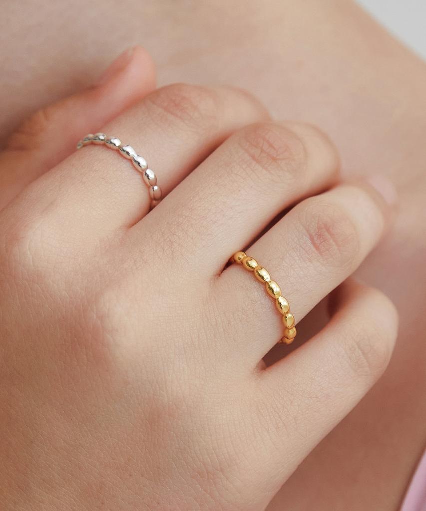 Tatiana (Silver 925) Volume Egg Line Ring Cr1832