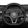 Suitable for Ultra-Thin Breathable Leather Steering Wheel Cover Suitable for Qashqai J10 J11 March Terrano2 Pathfinder R51 Note E12 Alme