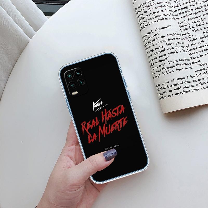 RP6 Anuel AA Transparent Phone Case for Samsung Galaxy A04 A04S A14 A23 A34 A54 M23 M33 M52 M53