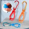 2pcs Safety Mountaineering Buckle Hat Clip Anti-lost Protective Gloves Clip Outdoor Gloves Clip