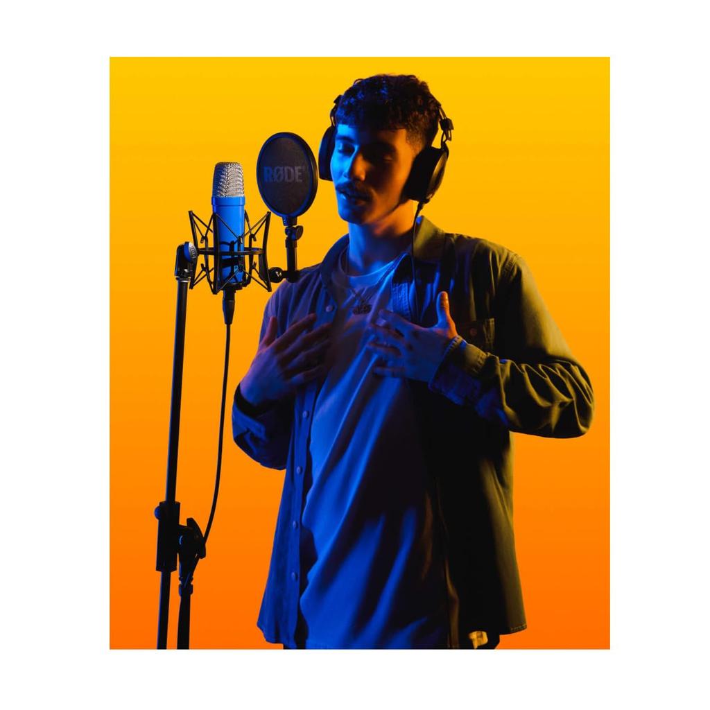 RODE Microphones NT1 Signature Series Studio Condenser Microphone Cobalt NT1SIGNATURECOBALT