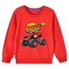 Herfst Kinderen Blaze And The Monster Machines Cartoon Grappige Sweatshirts Kinder Hoodies Baby Pullover Tops Meisjes Jongens Kleding