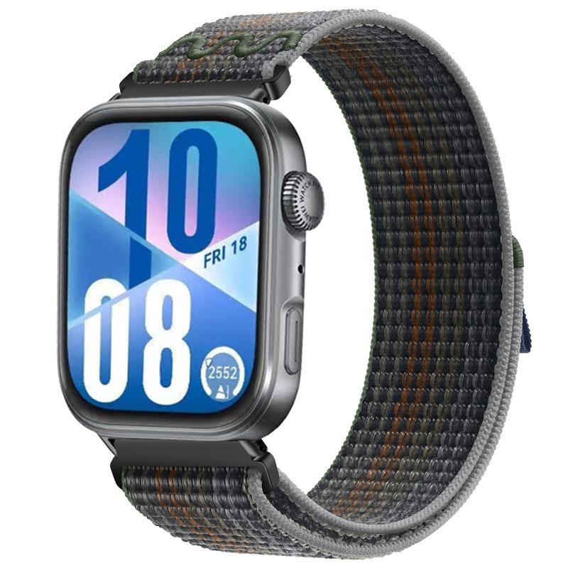 Stickerei Nylon Schlaufengurt für Huawei Watch Fit 5/4 Pro Sportarmband Armband für Huawei Watch Fit 5/4/3 Austauschbares Band