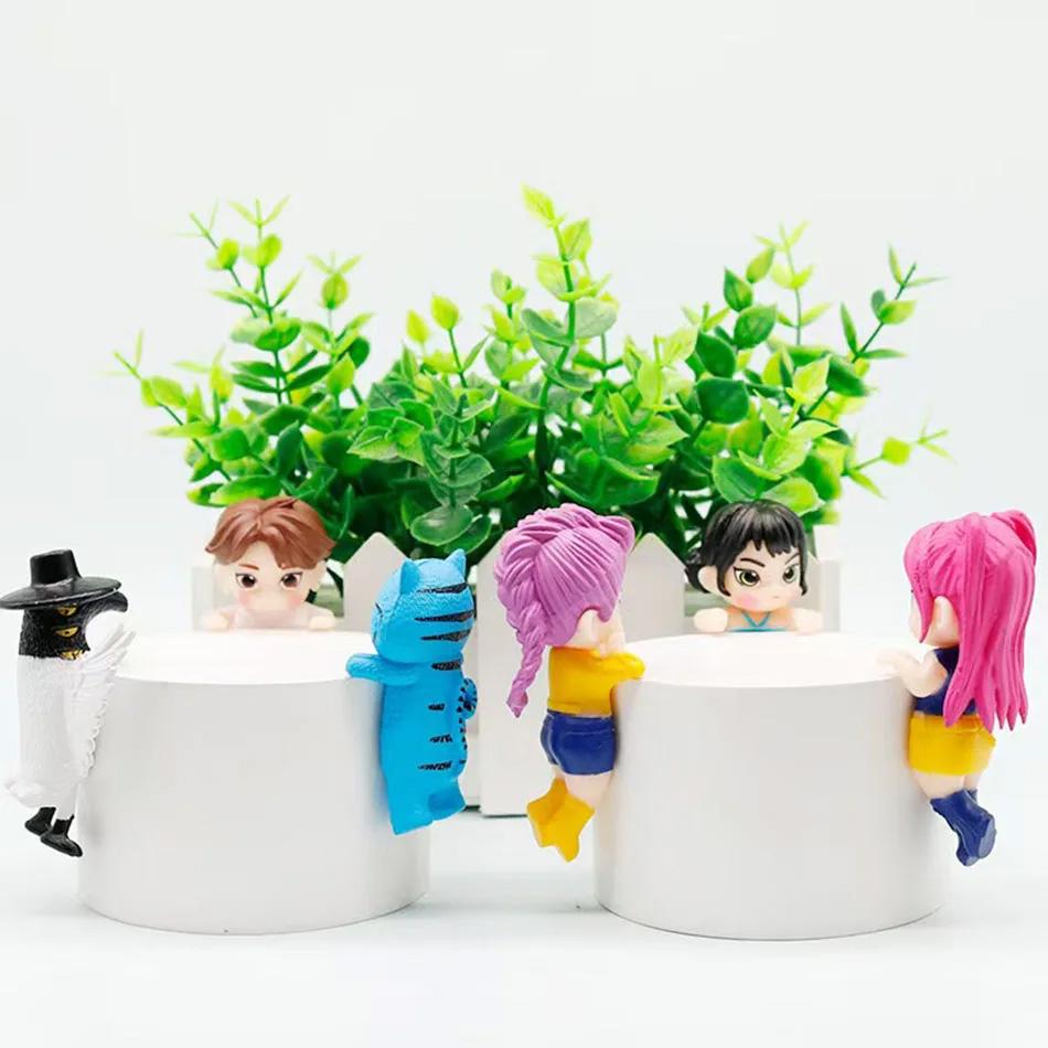 Kpop Dämonenjäger Figuren Serie Blind Box Derpys Tiger Rumi Mira Zoey Sussy Figur Puppe Mini Dekor Modell Spielzeug Weihnachtsgeschenke