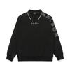 MALBON GOLF Malbon Script Fleece-Lined Sweatshirt Black (Man)