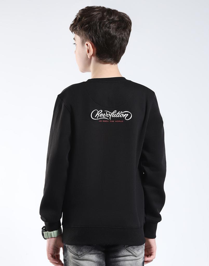 MONTE CARLO Sweatshirt à col rond et manches longues pour garçon