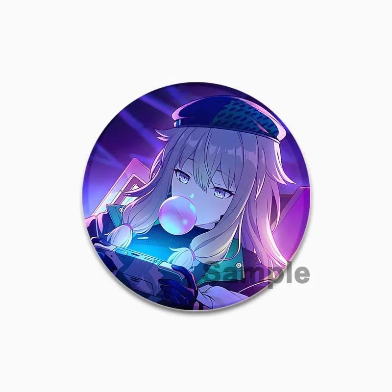 תג 32/44/58 מ"מ Genshin Impact קוספליי של קוסאנאגי ננה סיכות חמודות סיכות אמייל יצירתיות מעודנות לאביזרי תכשיטים לבגדים לתרמיל