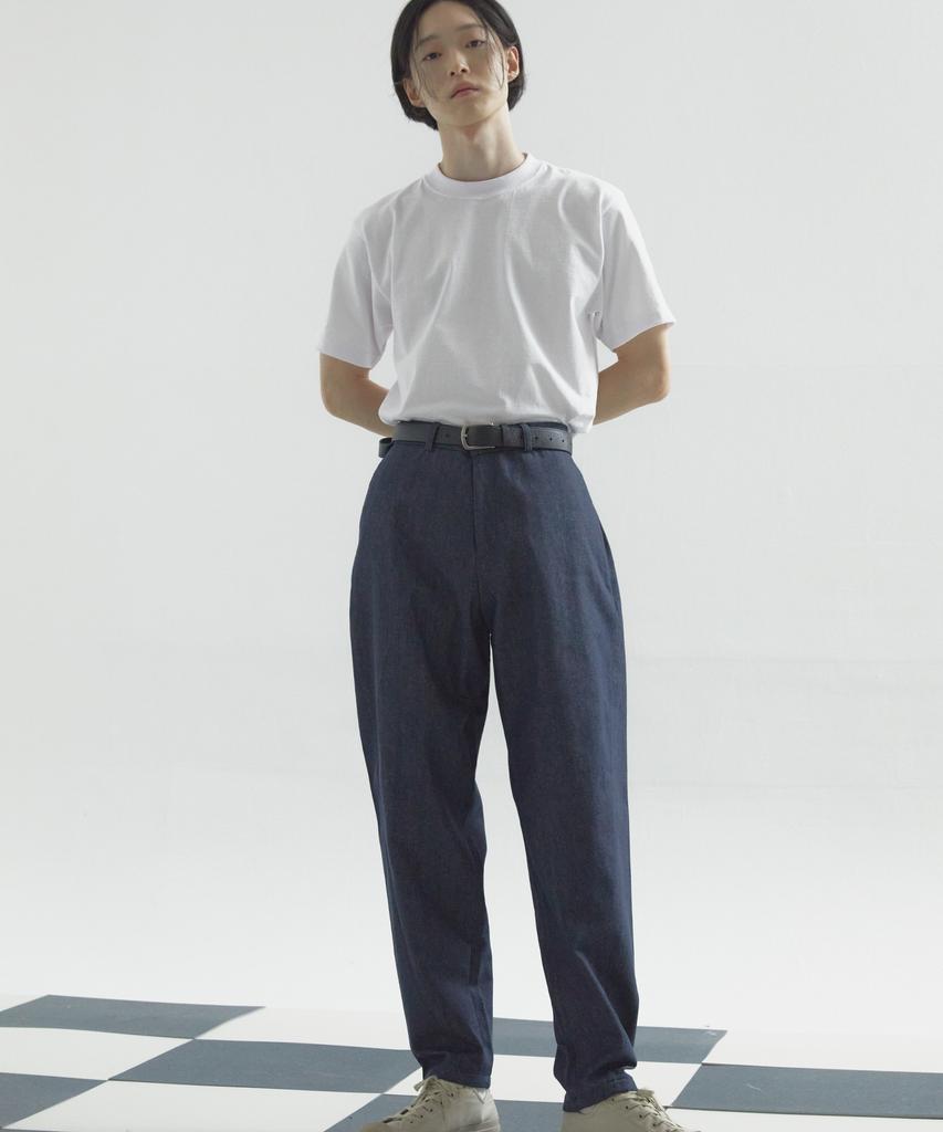 Konsenteu12 Wild Denim Curved Pants Indigo