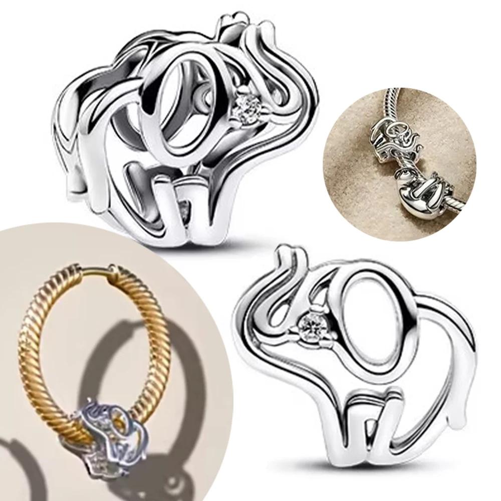 Copper Cute Animal Hanging Sloth Charm Fit Authentic Bracelets Charm Womens Black Enamel Craft Jewellery Gift High Quality