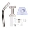 Satellite Mount Kit White ASA Stainless Steel Weather Proof 88 Degrees Adjustable Satellite Long Wall