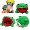 Anime Naruto Pénztárca Béka Érmetartó Férfi és Női Szerepjáték Kellékek Plüss Pénztárca Kiegészítők Gyermek Születésnapi Ajándékok