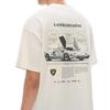 Lamborghini Countach „Nadčasová ikona síly a prestiže“ Vintage Superauto Grafické Oversized Streetwear Tričko Top pro Automobilové Nadšence