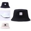 Smiley Face Patch Folding Fisherman Bucket Hat For Unisex Men And Women Outdoor Fun