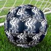Liverpool F.C. Druckgröße 5 Fußball, Standard-Spielball für Sportspiele und Mannschaftstraining, Ideales Geschenk für Fußballfans