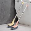 Wall-Mounted Long-Handle Soft Bristle Toilet Brush for Effective Cleaning