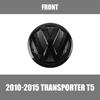 New 2026 1/2pcs For Volkswagen VW Transporter T5 2010 2011 2012 2013 2014 2015 Car Front Grill Badge Rear Trunk Emblem Cover Accessories Zs1