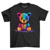 Cute Bear Paint Drip Design T Shirt Funny And Adorable