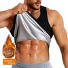 Fat Burning Sauna Sweat Vest Sweat-resistant Men's Sweat Vest Men Shapewear Top  Gym Exercise