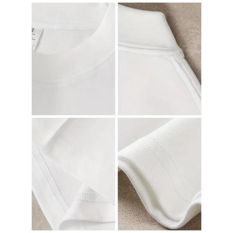 Europese Maat Heren zomer T-shirt met korte mouwen - lichtgewicht katoenen stof elastisch zacht comfortabel normale pasvorm casual top geschikt voor skateboarden