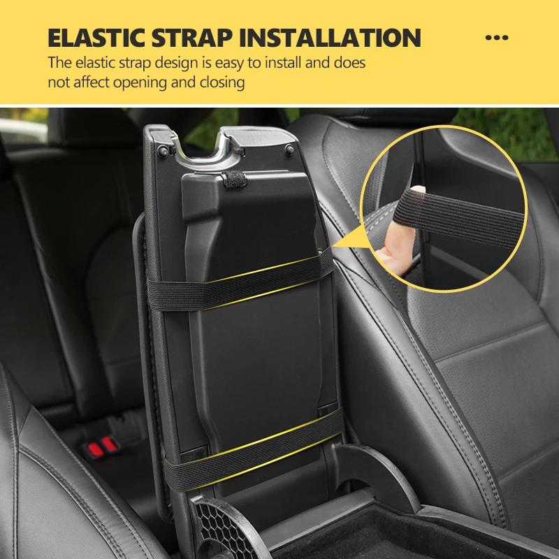 Car Armrest Box Cover Leather Center Console Protector Pad For Mercedes Benz W211 W124 W176 W177 C180 C200 C260 C300 GLC CLE CLA II1