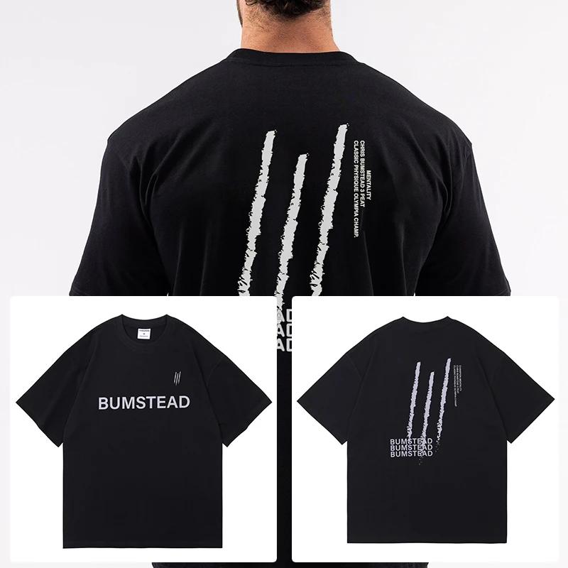 T-shirt de fitness de haute qualité 2025 pour la salle de sport, nouveau, ample, surdimensionné, en coton, à manches courtes pour hommes, haut d'été pour l'entraînement et le jogging
