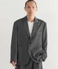 Smitharmor Line Semi-Overfit Tailored Blazer Jacket_Grey