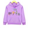 The Creature Cases Hoodies Autumn/Winter forBoys Kids 2026new Style Cartoon Print Hoody Children Clothing Girls Clothes Moletom Anime Pullover Jacket