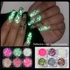 6 Boxen Nagel Pailletten Flocken Glänzend Funkelnd Reflektierend Irisierend Hochglänzend Bunt Faux Diamant Glitzer Puder Nagelstudio Zubehör
