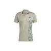 Tenis Paris Heat.Rdy Freelift Tie-Dye Baskılı Polo Tişört Erkek Üstler Çakıl Gümüş-Gri HT7233