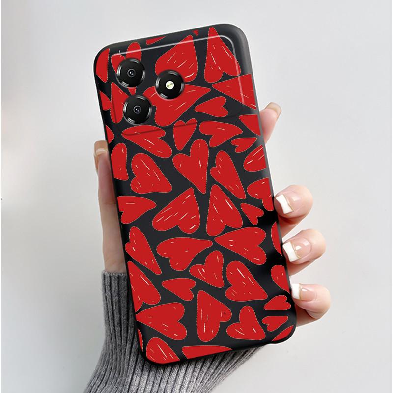Phone Casing For ZTE Blade A36 Case Z2472 Aesthetic Luxury Cute Cool Boys Girls Black Matte Soft Silicone Protective Back Cover