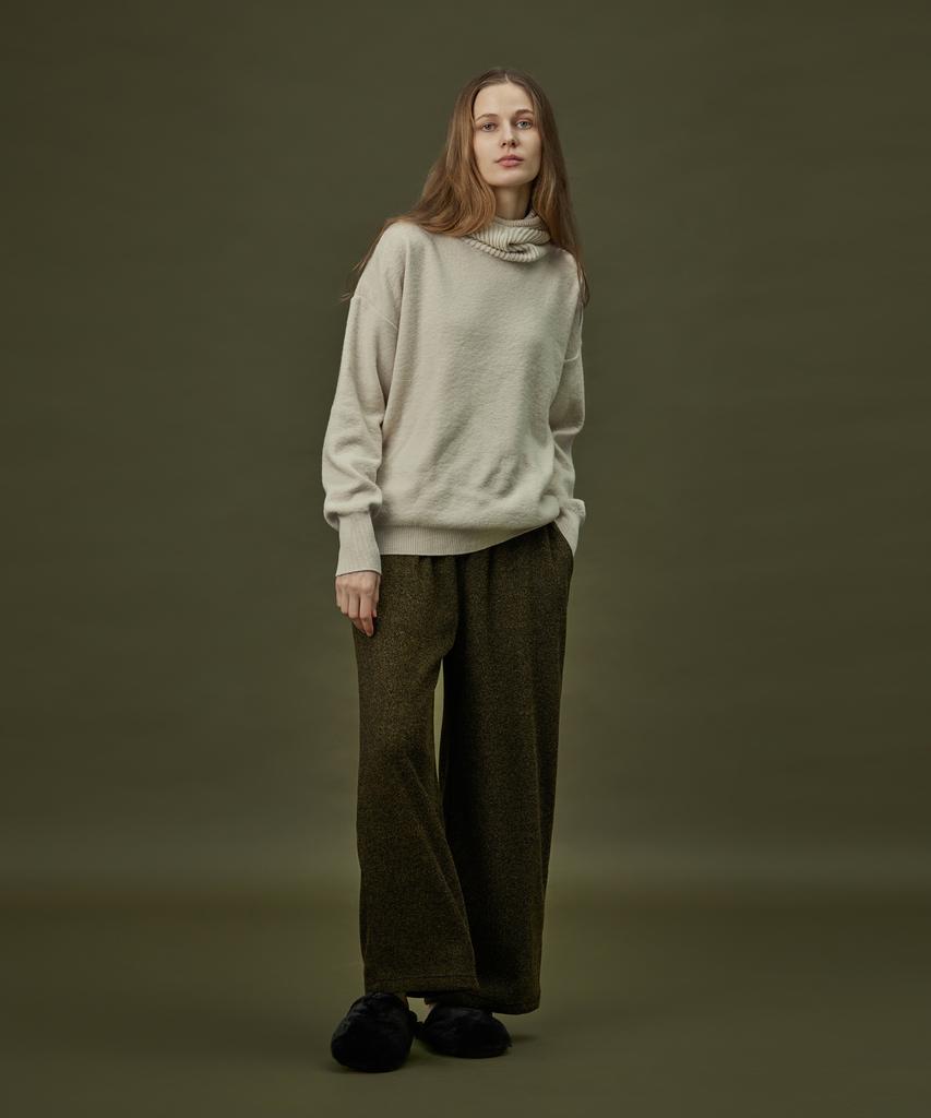 Atempo Hoodie Knit_Milktea (Women)