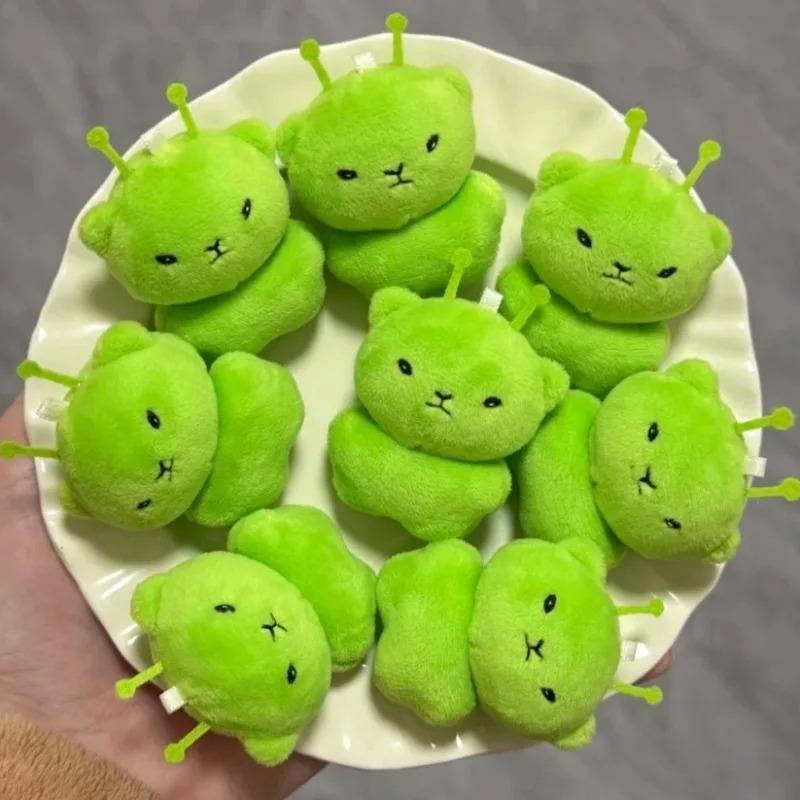 Mini Alien Cat Plush Pendant Key Chains