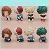 Décoration de Voiture en PVC My Hero Academia Avec Figurines de Collection Pour les Passionnés d'Automobile