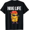 Cool Chicken Nugget Art For Boys Kids Chicken Nugget Lover T-Shirt