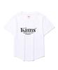 Kimseupeulesikoteunmakes Kims Bam Logo Dot Tee White(Black)