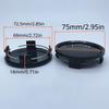 4pcs Car Modified Hub Center Cover 75MM Outer Diameter Hub Cover Plated Wheel Cover for Mercedes Maybach Wheel Center Logo Cover Wheel Cover